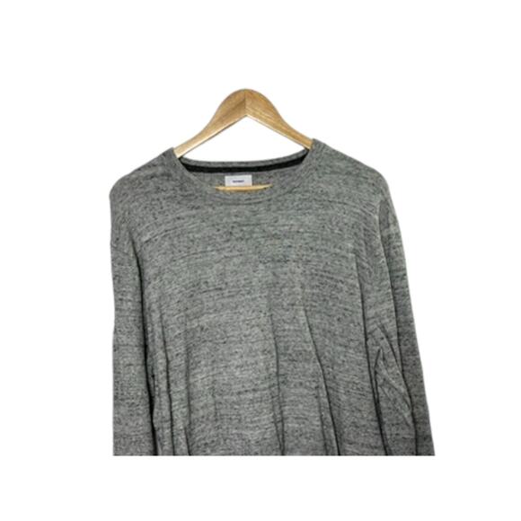Old Navy Long Sleeve Light-Weight Heather Gray Sweater Men's Size XL - Picture 2 of 5